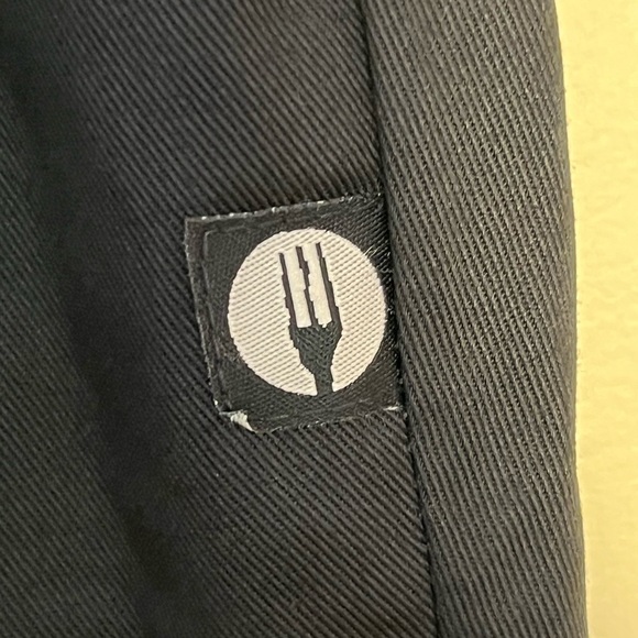 Chef Works Mens Chef Pants Essential Baggy Black Large Hotels Kitchen Casual - Picture 5 of 16